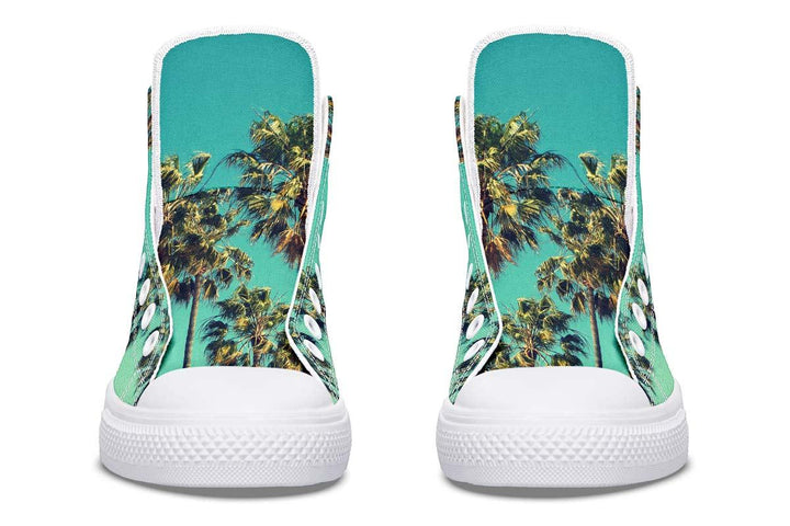 Printed Couple High-top Canvas Shoes - Super Amazing Store