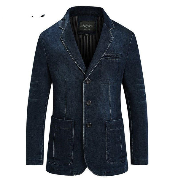 Men's Denim Suits, Men's Cotton Denim, Konishi Decoration - Super Amazing Store