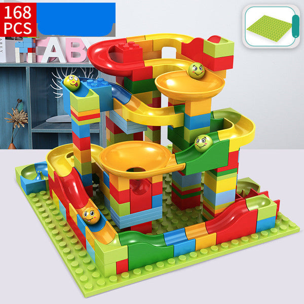 Children's Slide Blocks Are Compatible with Plastic Assembly Super Amazing Store