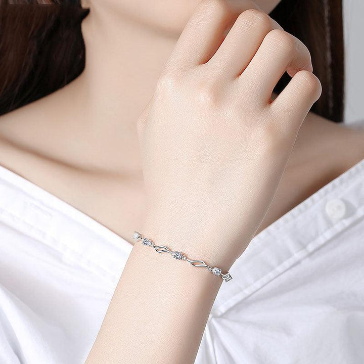 Fashion Simple Retro Sterling Silver Bracelet - Super Amazing Store