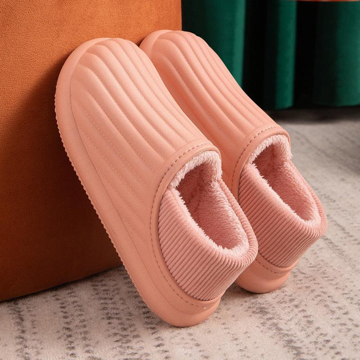 Waterproof Slippers EVA Plush Slippers Women - Super Amazing Store