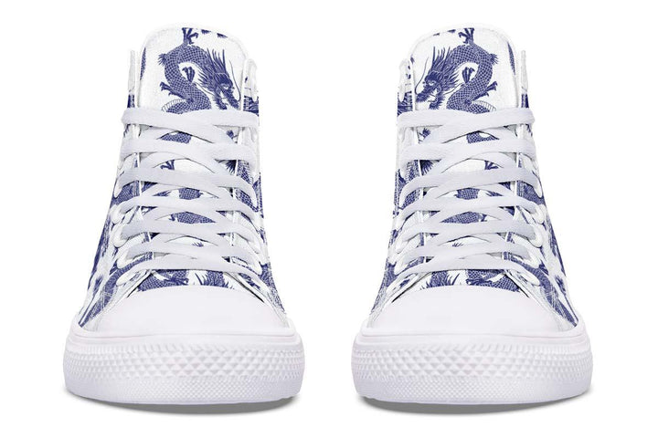 Printed Couple High-top Canvas Shoes - Super Amazing Store