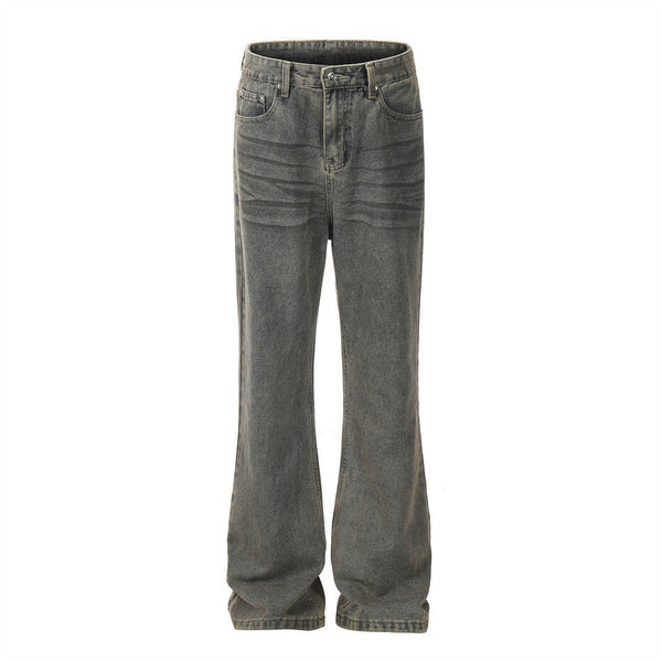 Men's Vintage Fashion Denim Bell-bottom Jeans at Super Amazing Store