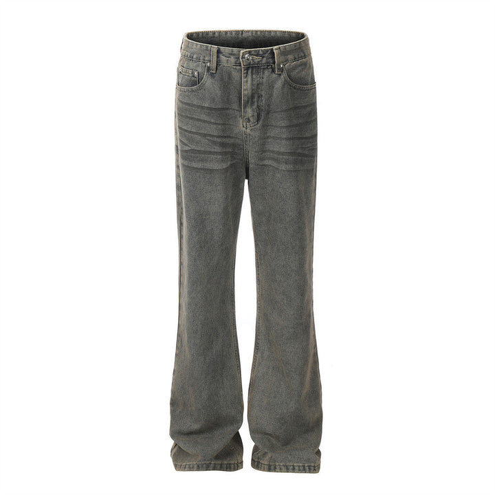 Men's Vintage Fashion Denim Bell-bottom Jeans at Super Amazing Store