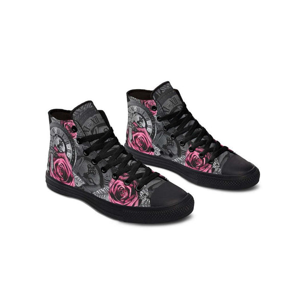 Printed Couple High-top Canvas Shoes - Super Amazing Store