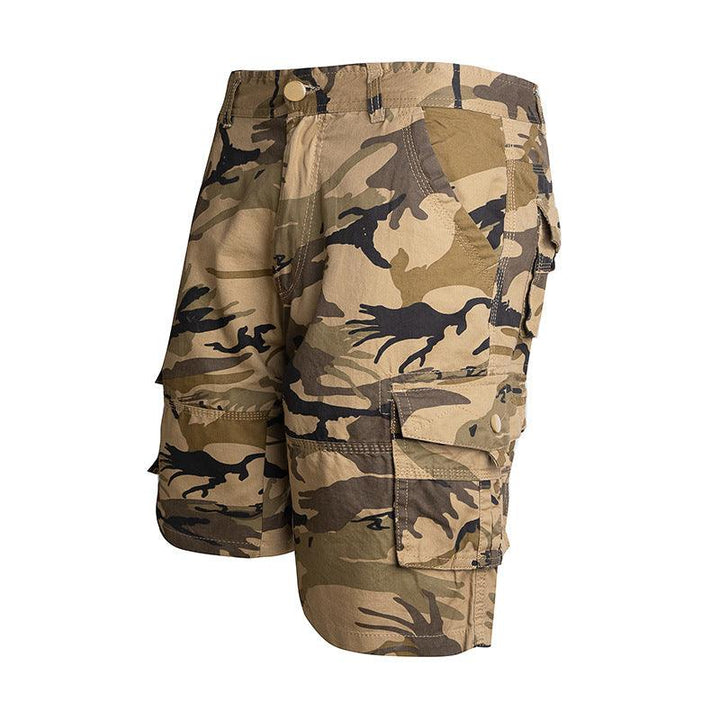 Summer Workwear Men's Camouflage Shorts, Loose Pants, Plus Size European And American Men - Super Amazing Store