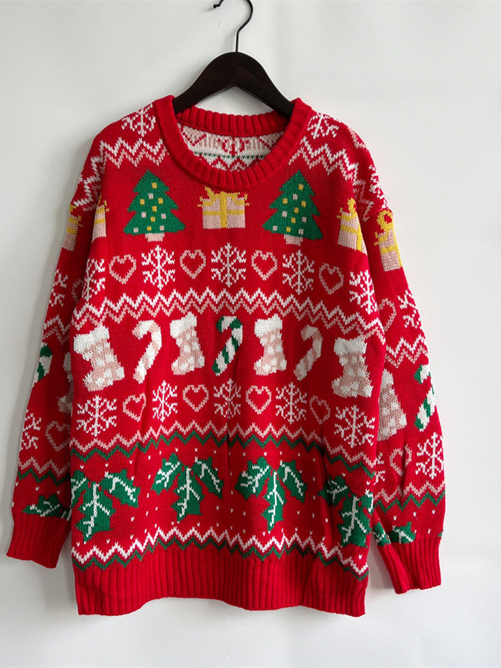 Christmas Element Sweater Trendsi