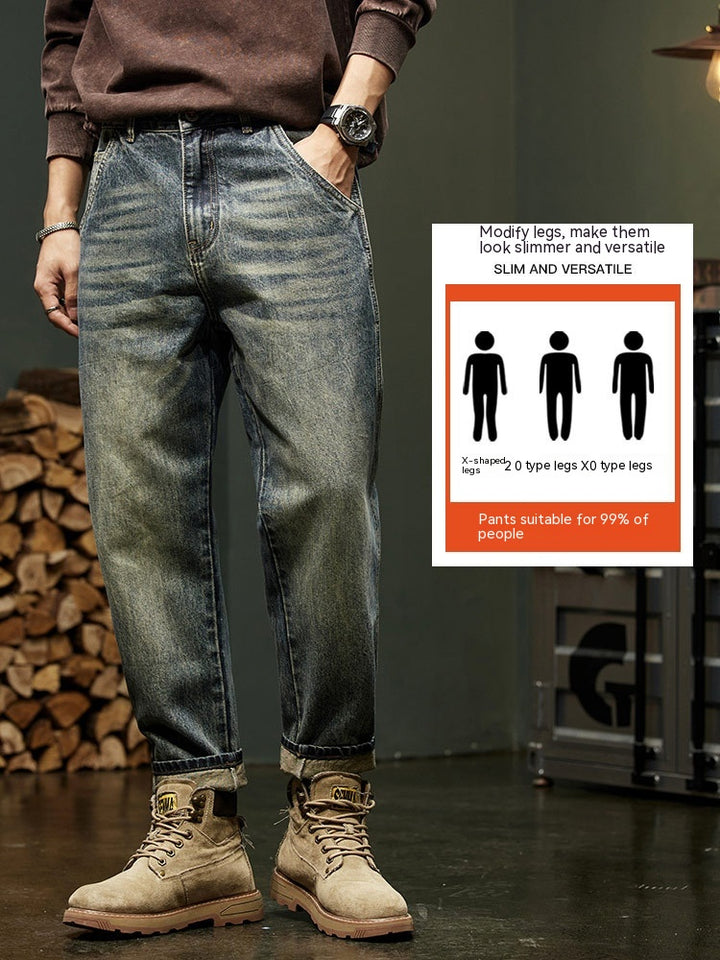 Men's Loose Straight Cargo Pants - Super Amazing Store