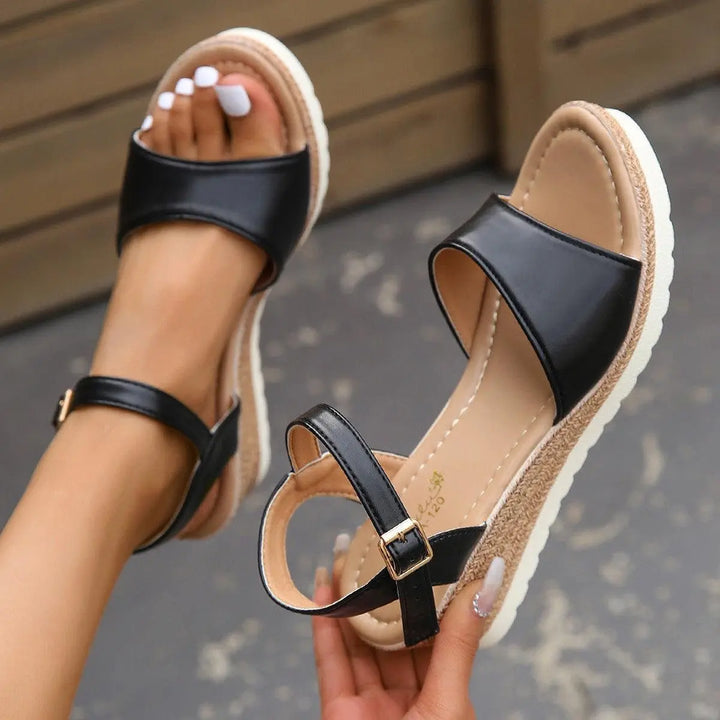 Cute Sandals Platform Sandals Women Cute Slides with Comfort Memory Foam - Super Amazing Store