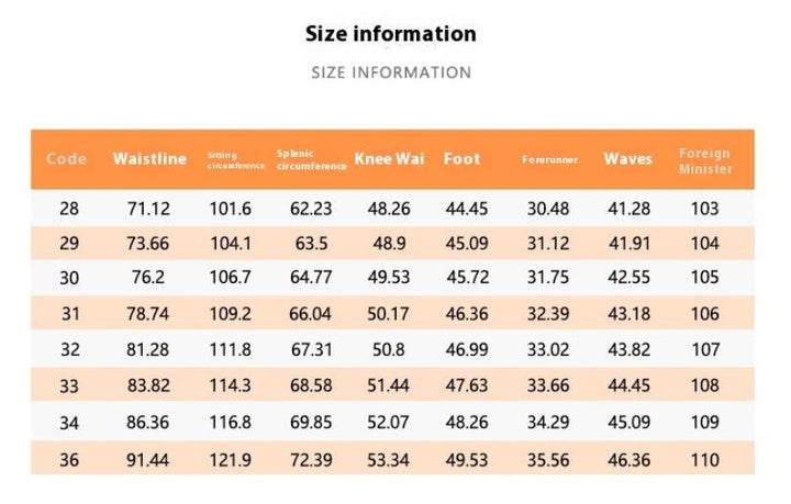 Fake Ripped Jeans Men's Fashion Straight Trousers-Super Amazing Store