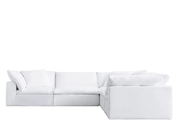 white sectional sofa- super amazing store