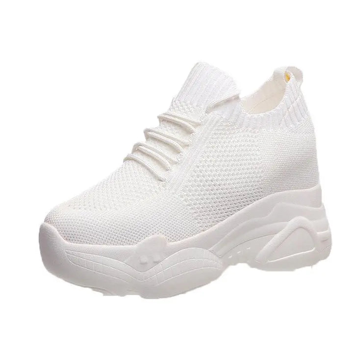 Heighten small white shoes for women sneakers - Super Amazing Store