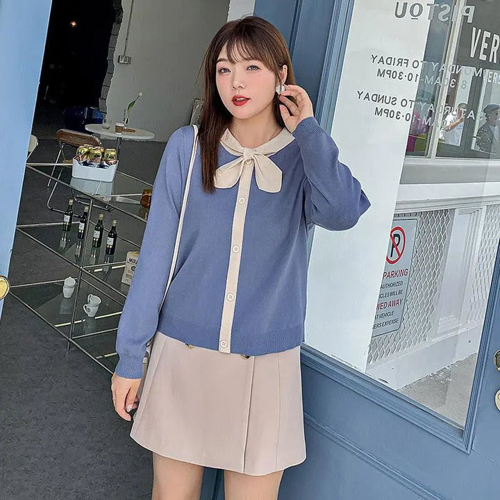 Knit sweater women Korean style loose women's clothing - Super Amazing Store