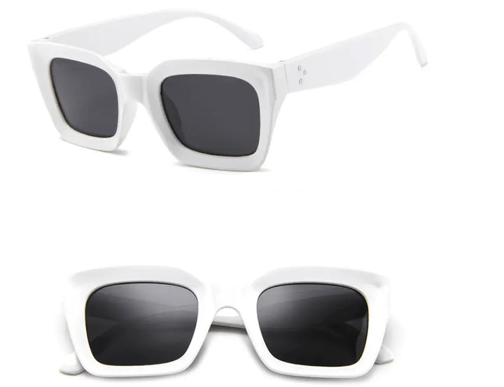 Men And Women Square Personality Retro Glasses Trend - Super Amazing Store