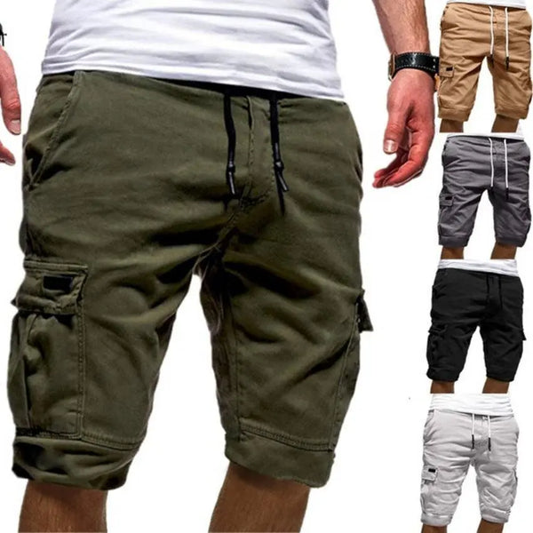 Men Casual Jogger Sports Cargo Shorts Military Combat Workout Gym Trousers Summer Mens Clothing - Super Amazing Store