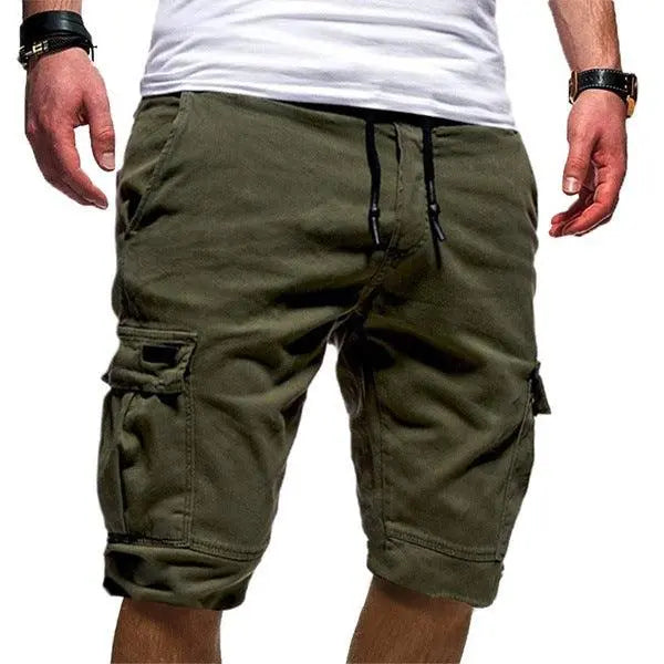 Men Casual Jogger Sports Cargo Shorts Military Combat Workout Gym Trousers Summer Mens Clothing - Super Amazing Store