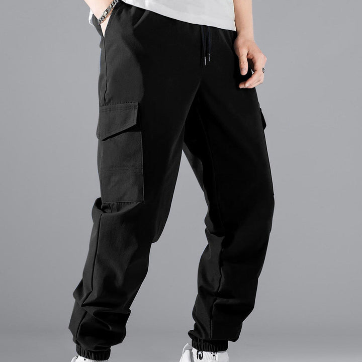 Men's Multi-pocket Workwear Pants High Street Q2