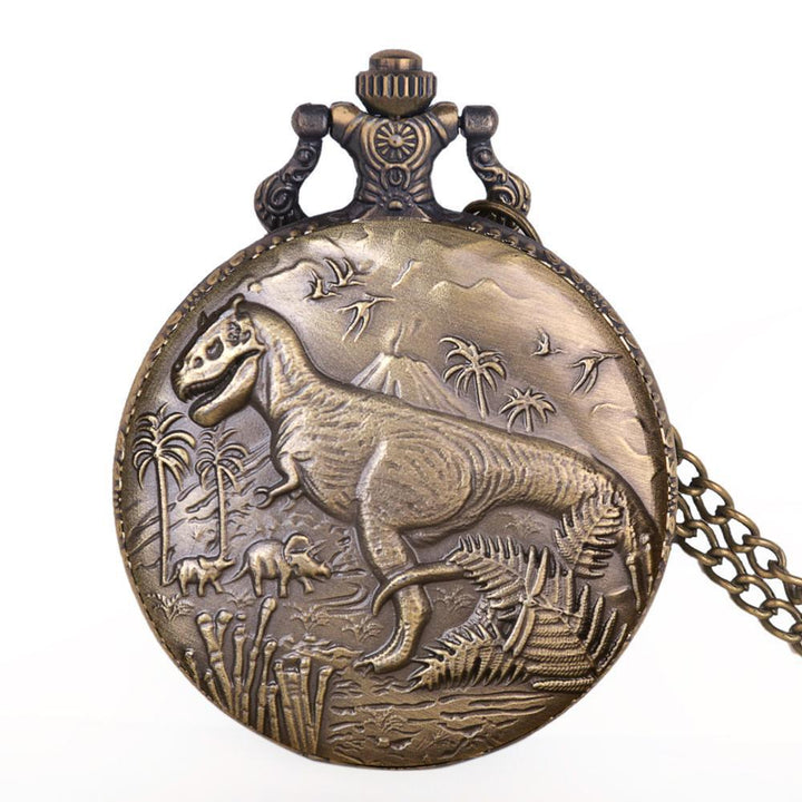 Animal Dinosaur Necklace Pocket Watch Souvenir - Super Amazing Store