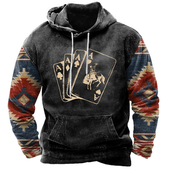 European And American Men's Street Printing Hoodie - Super Amazing Store