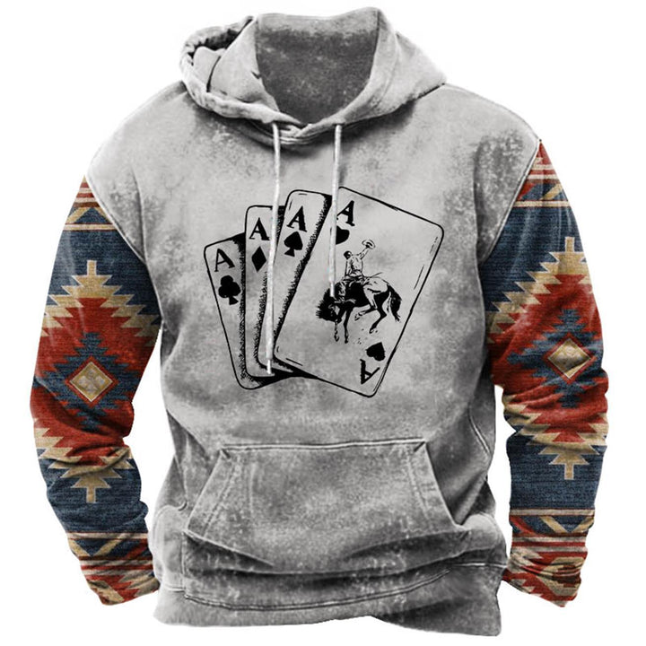 European And American Men's Street Printing Hoodie - Super Amazing Store