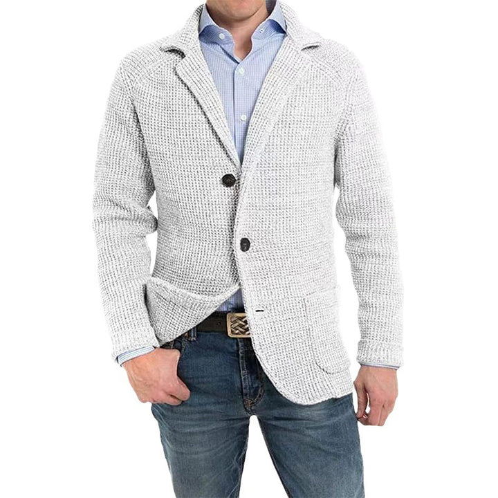 Men's Casual Knitted Cardigan Sweater - Super Amazing Store