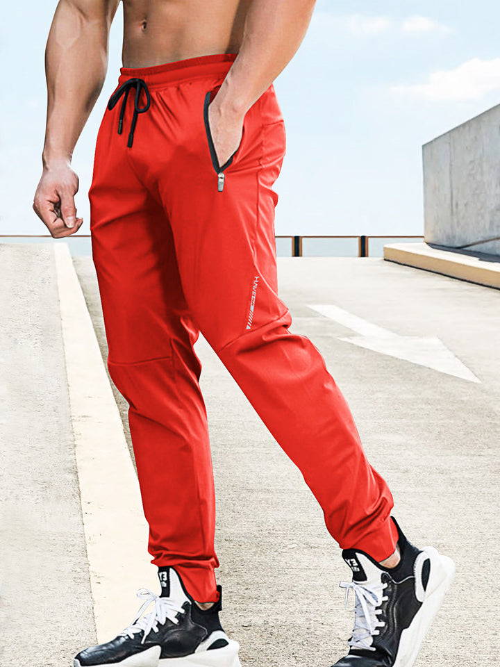 Loose Tappered Men's Sports Youth Casual Pants Q2