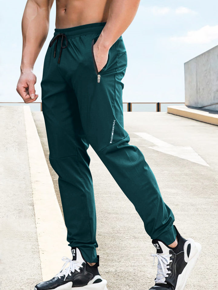 Loose Tappered Men's Sports Youth Casual Pants Q2