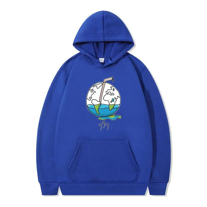 Printed fashion hoodie pullover hoodie sweater - Super Amazing Store
