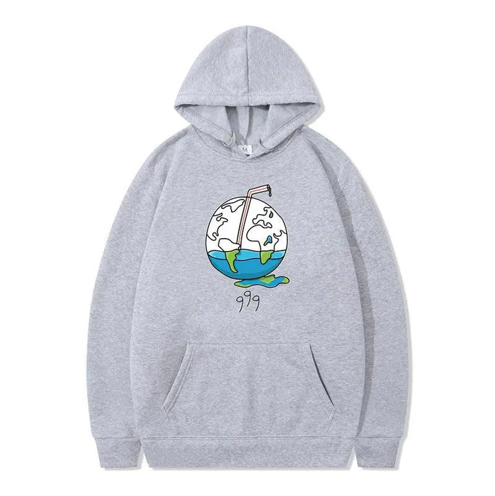 Printed fashion hoodie pullover hoodie sweater - Super Amazing Store