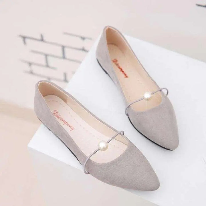 Respctful Shoes for Girls Womens,Ladies Classic Pointy Toe Flat Shoes Casual Shoe - Super Amazing Store