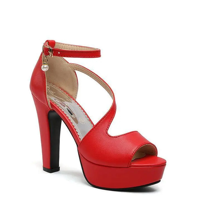 Roman Shoes With Thick Heels For Women - Super Amazing Store