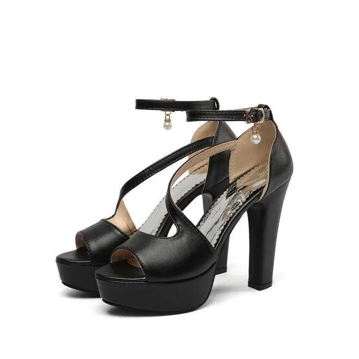 Roman Shoes With Thick Heels For Women - Super Amazing Store