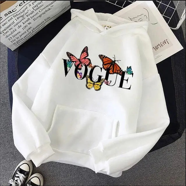 SAS Winter Hoodies Women Loose Korean Style Harajuku Sweatshirt - Super Amazing Store