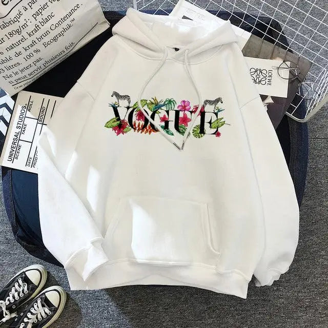 SAS Winter Hoodies Women Loose Korean Style Harajuku Sweatshirt - Super Amazing Store