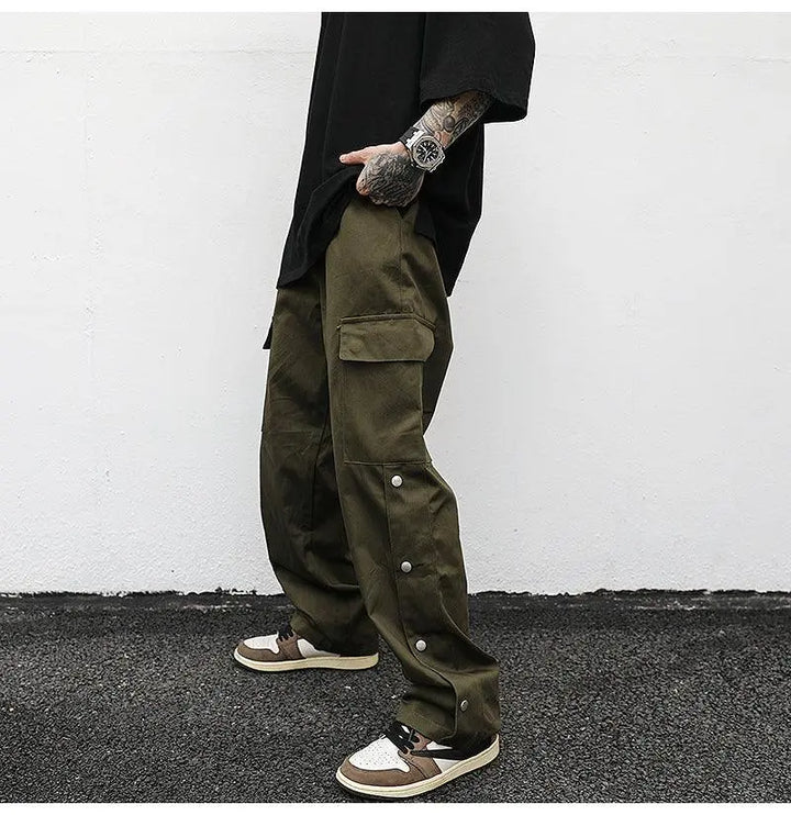 Snap Cargo Pants - Super Amazing Store