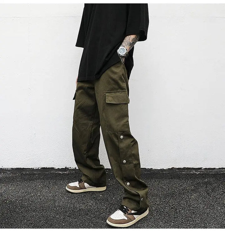 Snap Cargo Pants - Super Amazing Store