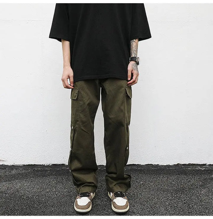 Snap Cargo Pants - Super Amazing Store