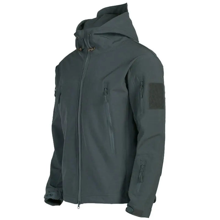 Soft Shell Jacket Men Windproof Hooded Jacket - Super Amazing Store