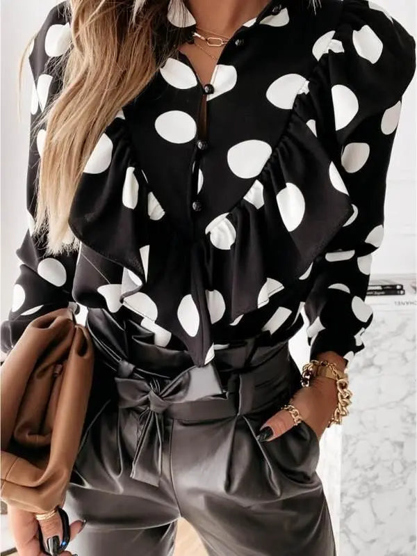 Women Blouses Long Sleeve Shirt Casual Tops - Super Amazing Store