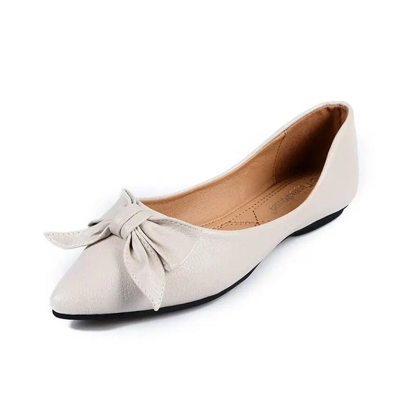 Women Comfort Ballet Flats Pointy Toe Sequins Comfortable Slip On Shoes - Super Amazing Store