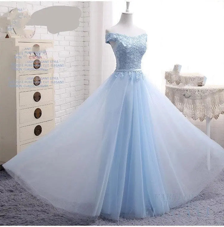 Women Wedding Bridesmaid Lace Dresses Formal Evening Party Prom Ball Gowns - Super Amazing Store