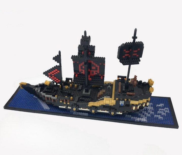 Black Pearl Pirate Ship Building Block Super Amazing Store