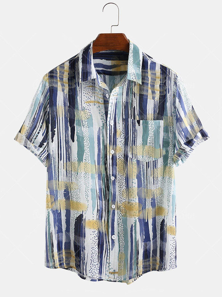 Fashion Casual Print Hawaiian Shirts For Men - Super Amazing Store