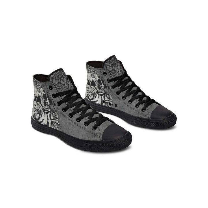 Printed Couple High-top Canvas Shoes - Super Amazing Store