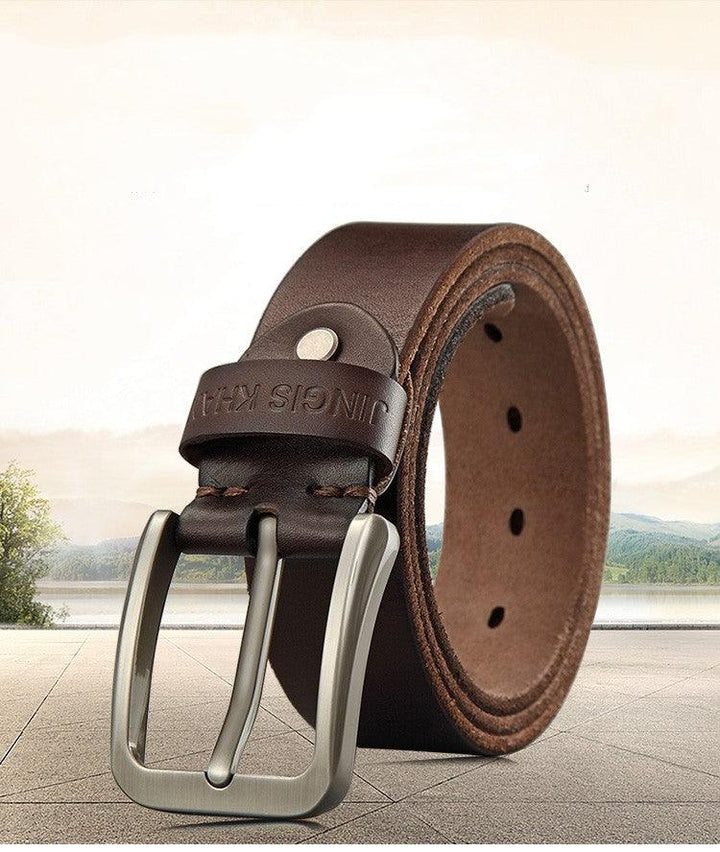 Handmade Casual Trend Men's Belts Cowhide - Super Amazing Store