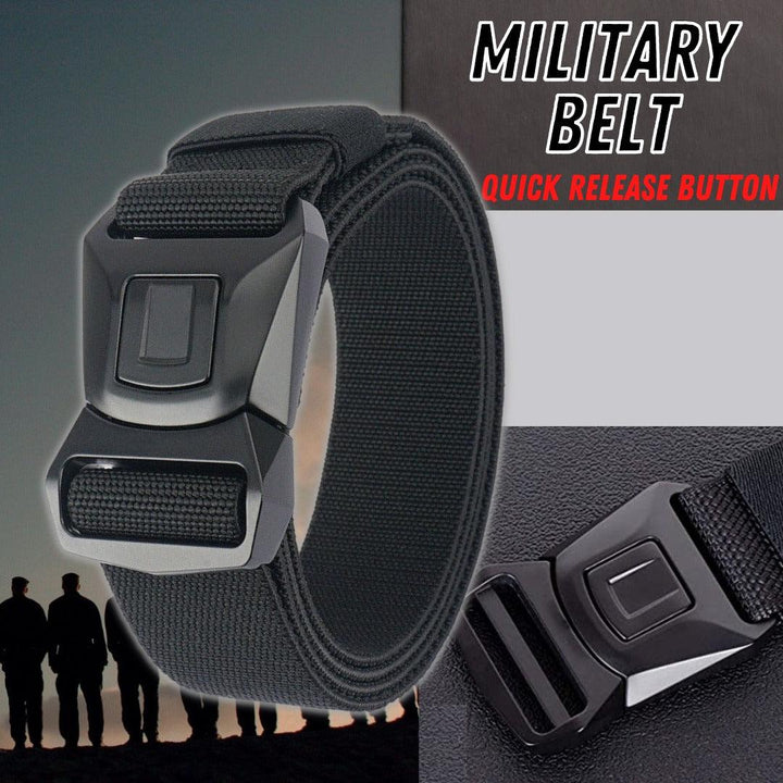 Quick Button Release Buckle Military Belt Strap Tactical Waistband Belts For MEN - Super Amazing Store