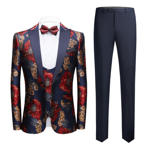 Men's Business Casual Business Host Wedding Suits - Super Amazing Store