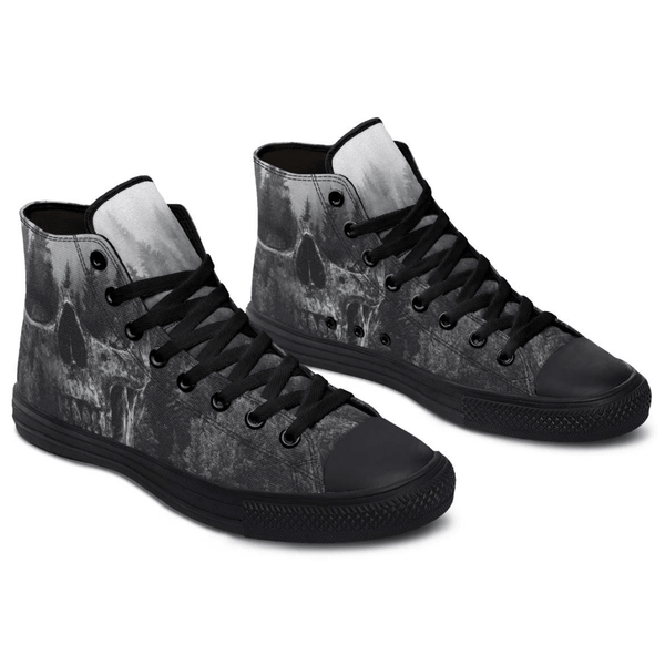 Printed Couple High-top Canvas Shoes - Super Amazing Store