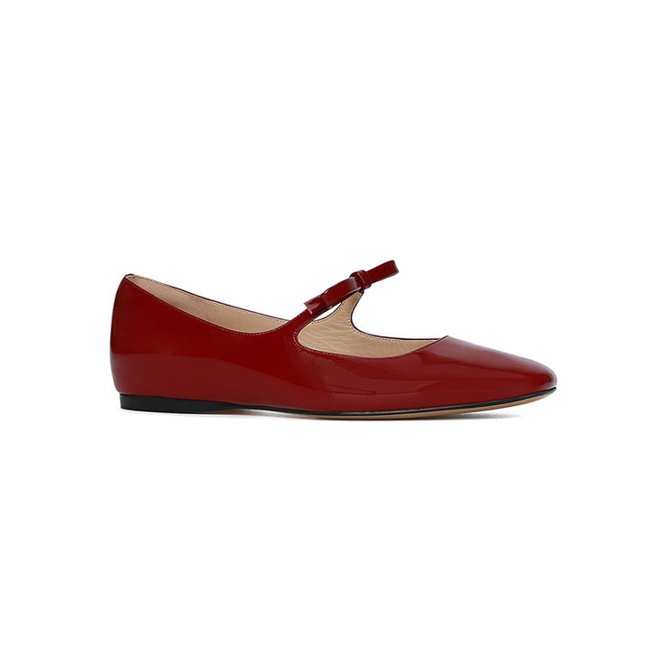 French Style Bow Low-cut Ballet Pumps Q2