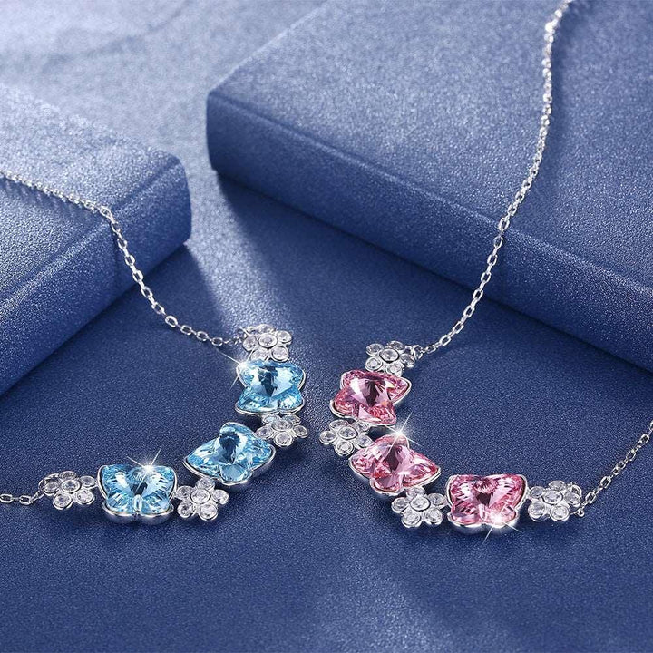 925 Sterling Silver Necklace Female Clavicle Chain Send Girlfriend Bestie INS - Super Amazing Store